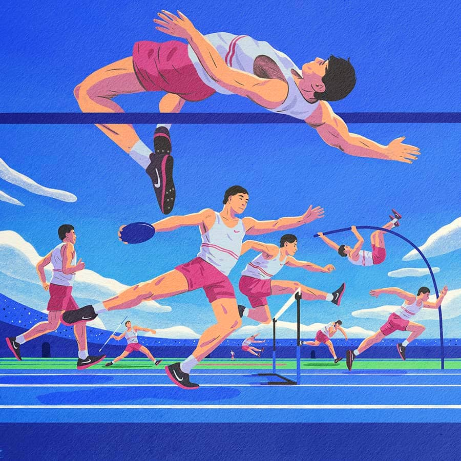 Alles, was du über den Zehnkampf in der Leichtathletik wissen solltest. Nike DE